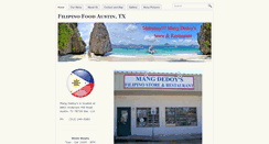 Desktop Screenshot of mangdedoyaustin.com